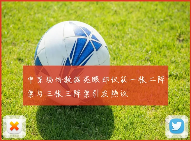 申京场均数据亮眼却仅获一张二阵票与三张三阵票引发热议
